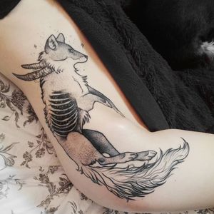 Tattoo made by Kawarin for me 🖤 @niepodrodzetattoo in Kraków, Poland