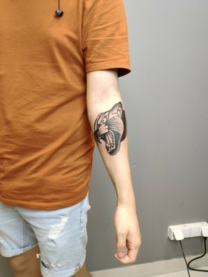One of my first old school Tattoos. What do you think about it?
