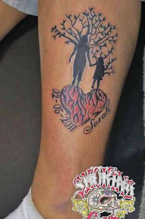 Tattoo uploaded by Smoking Guns Tattoo Studio, Cherokee, Iowa • Mother's  love • Tattoodo