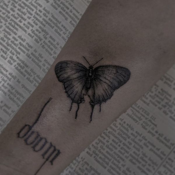 Tattoo from wildflowers travelling tattoos