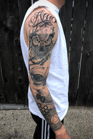 Almost finished with this sleeve 