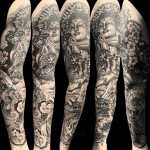 Completed sleeve by Josh. 