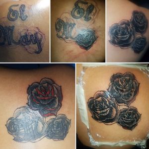 Cover up - black and grey