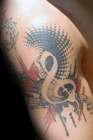 Looking for musical tattoo in this style
