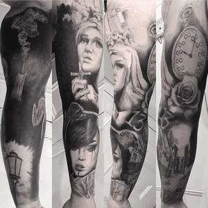 Massive cover up transformer to a full sleeve 