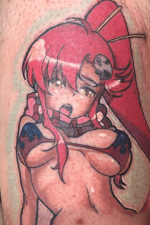 #anime #animetattoo #animeinspired #hentai #illustrative #character #color #colorful #ColorfulTattoos #kawaii #kawaiitattoo #japanese #japan #japanesetattoo 