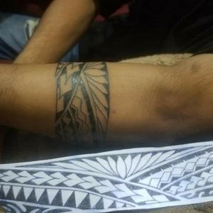 Samoa band tattoo 9.5k 