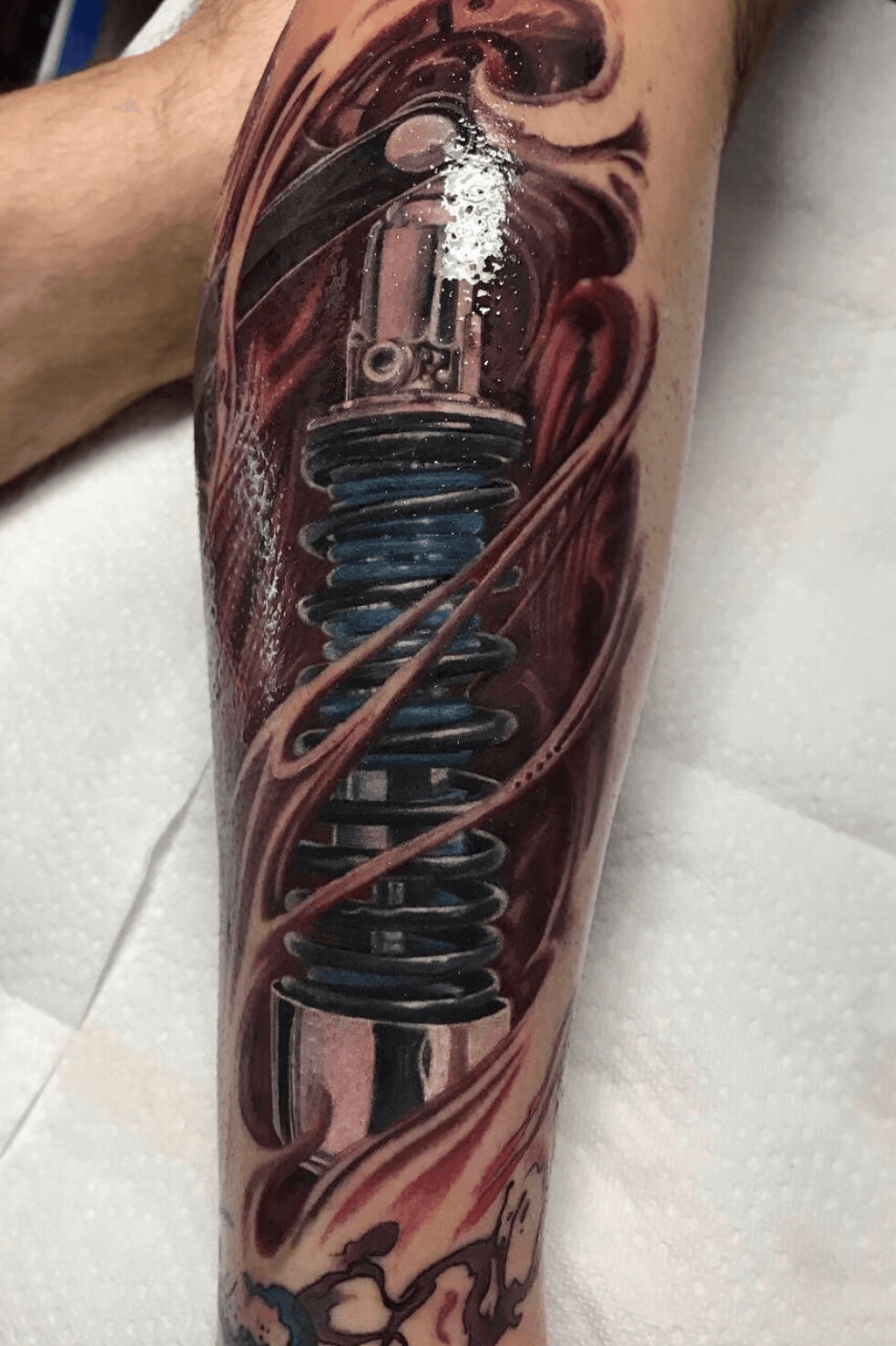 10 Shock tattoo ideas  shock tattoo biomechanical tattoo mechanic tattoo