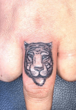 Tiger on a Finger by me :) 