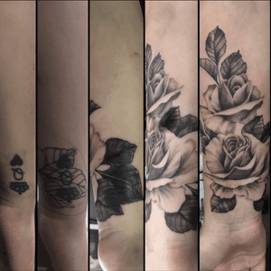 Cover up #coverup #flower #rose #realism #realistic 