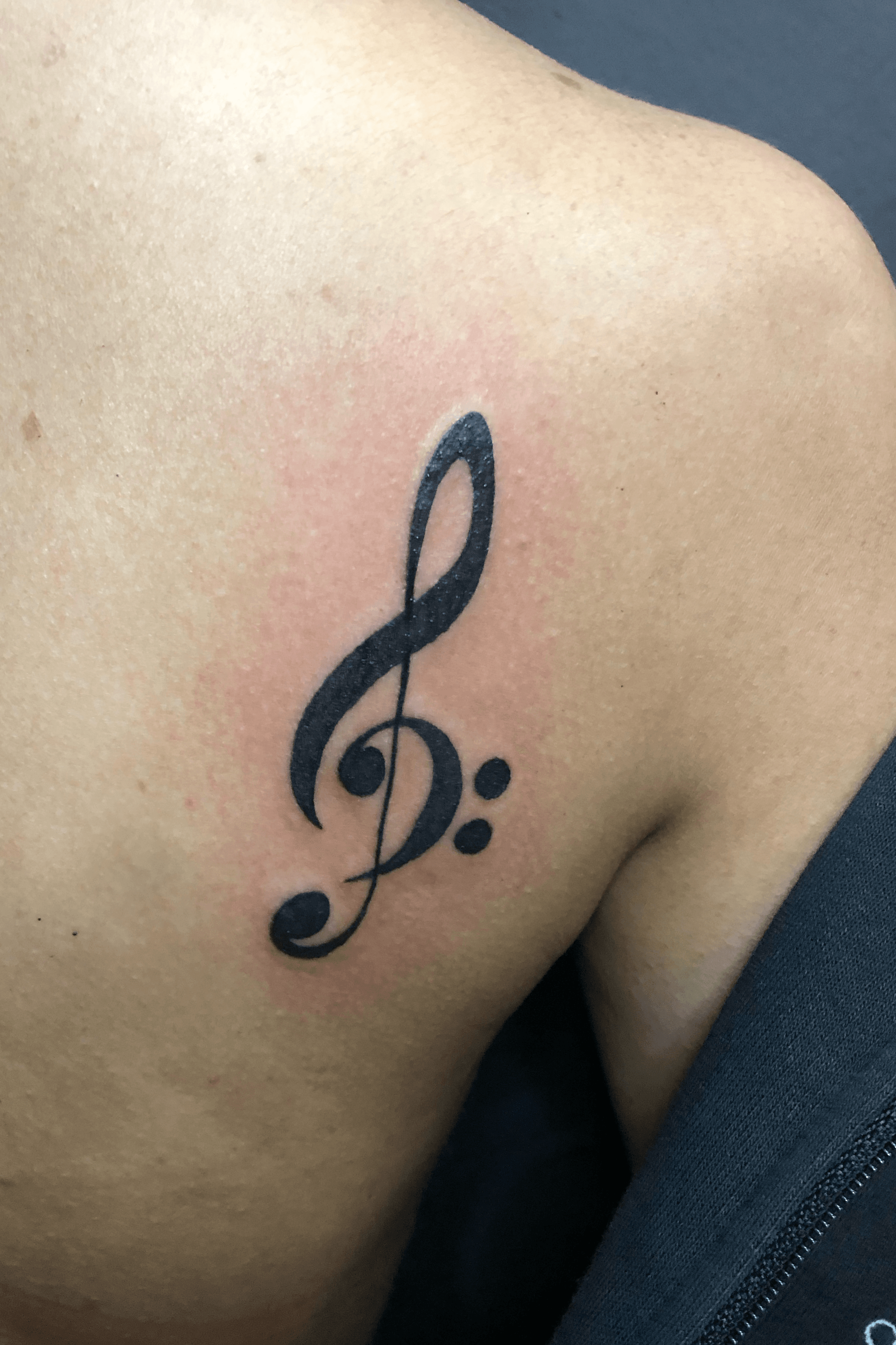 55 Love For Music Tattoo Designs  Music tattoo designs Music tattoos Treble  clef tattoo