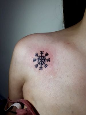 Snowflake tattoo 