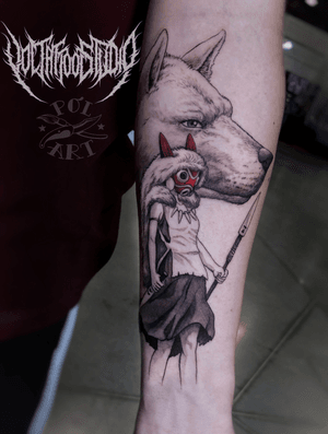 Mononoke #tattoo #line #dotwork #bng #anime 