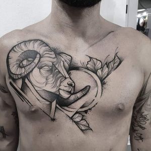 Tattoo made at Urban land tattoo expo Roma awarded second place in blackwork