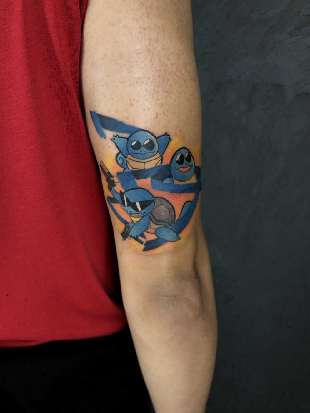 Squad tattoo squirtle Does Logan