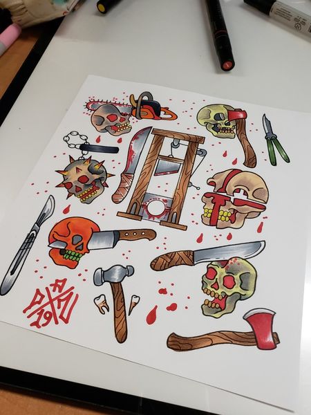 Flash tattoo