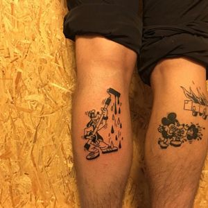 Tattoo uploaded by Notre jour viendra • #drawing #tattoo #inked #ink #flashtattoo #tattooflash #paris #paristattoo #sketchtattoo #sketch #tatouage #perso #charactersketch #france #dessin #blackwork #black #paint #cartoon #bw #tattoo #tattoos #mickey ... Tattoo uploaded by Notre jour viendra • #drawing #tattoo #inked #ink #flashtattoo #tattooflash #paris #paristattoo #sketchtattoo #sketch #tatouage #perso #charactersketch #france #dessin #blackwork #black #paint #cartoon #bw #tattoo #tattoos #mickey ...