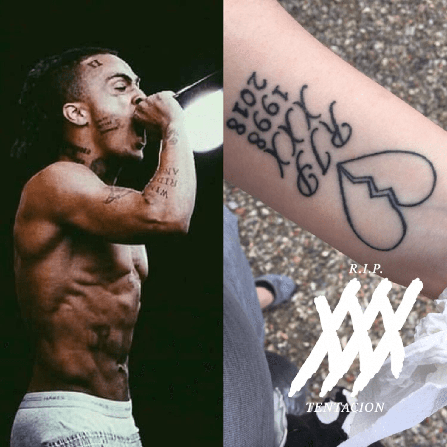 XXXTentacions 32 Tattoos  Their Meanings  Body Art Guru