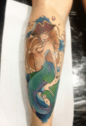 #mermaid #sereia #mermaidtattoo #tatuagemsereia #pirate #piratemermaid