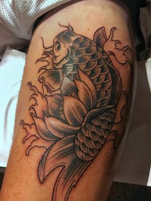 Carpa Koi Japanese Tattoo