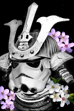 Storm trooper samurai photoshop concept 