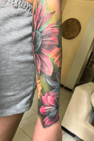 Tattoo uploaded by Jhean Rojas • Tattoo sleeve using fusion ink incredible  colors • Tattoodo