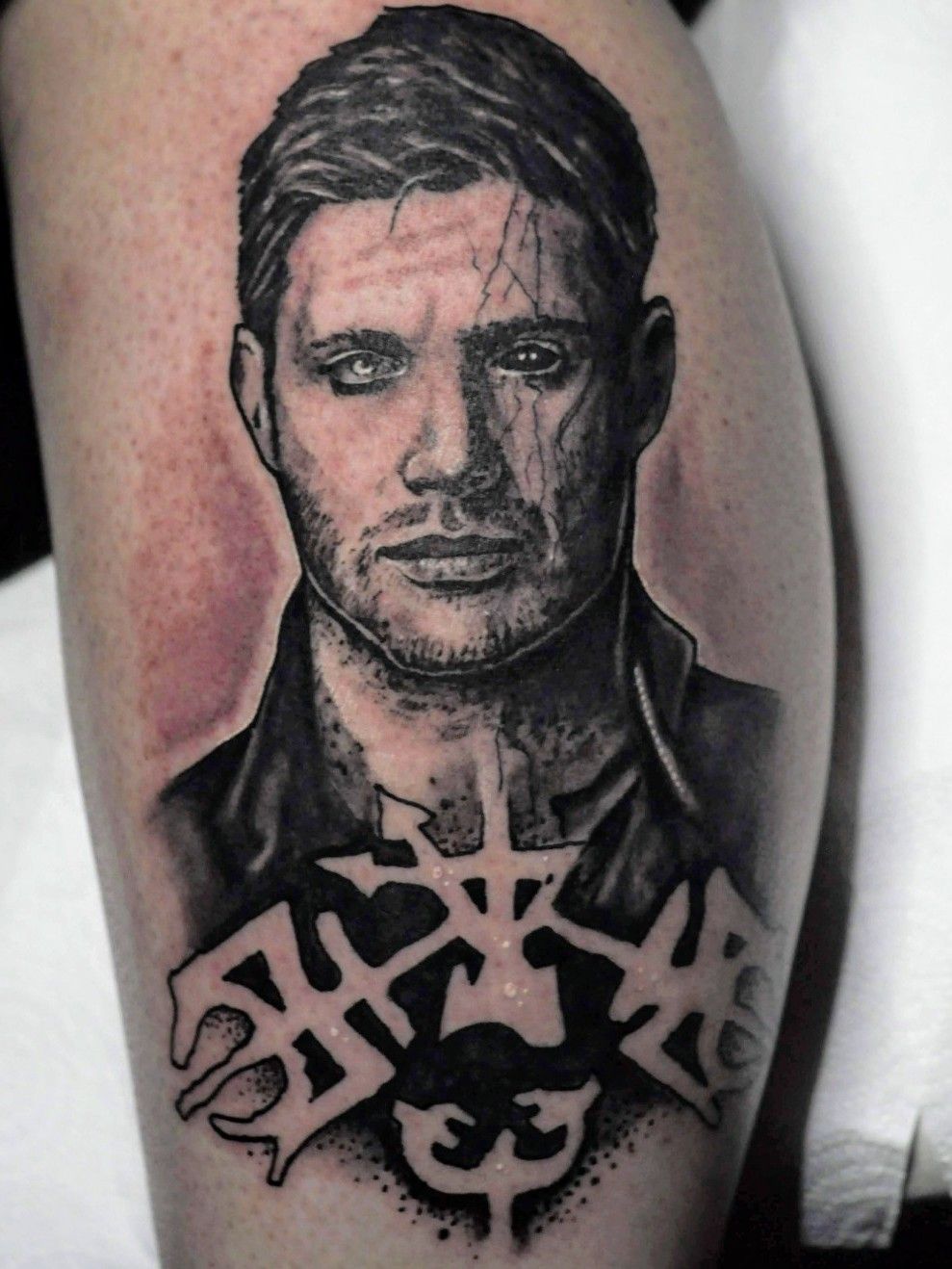 Tattoo uploaded by Stefan B. • Dean Winchester • Tattoodo
