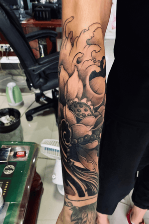 Tattoo by China 天水芒刺纹身