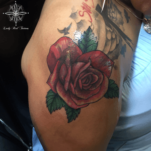 Rose cover up of another rose