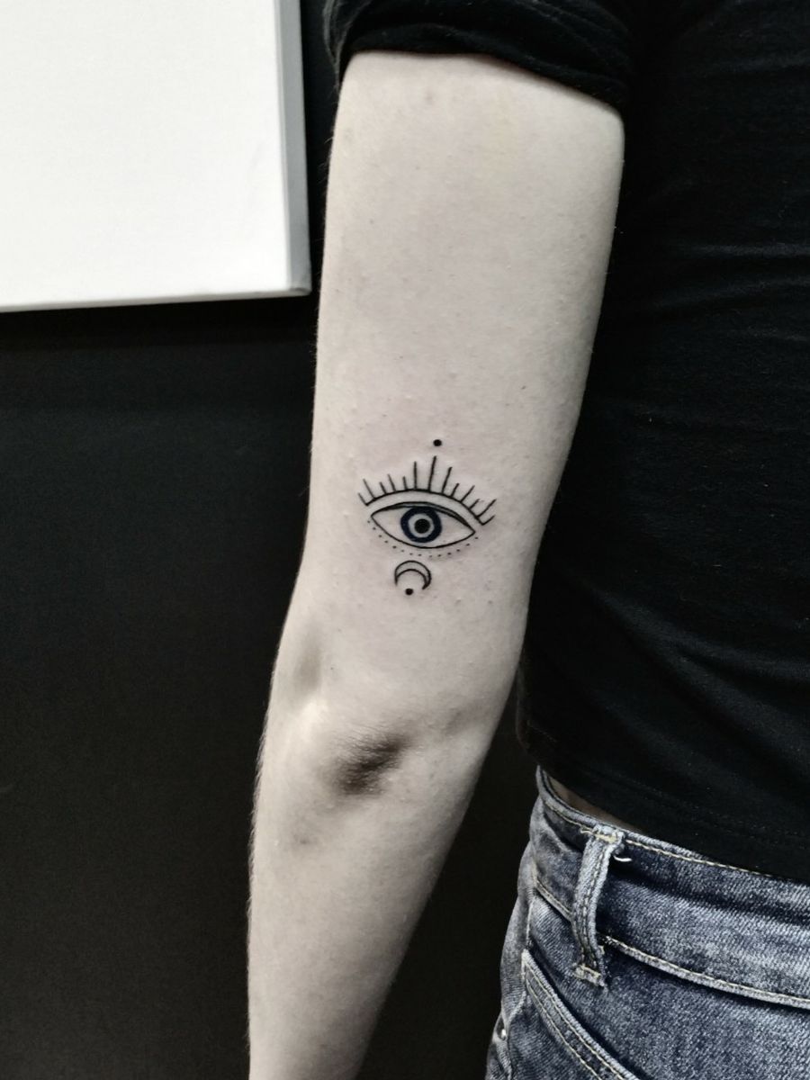 Tattoo uploaded by Sara Veronica • Ojo turco #bogota #eyetattoo • Tattoodo