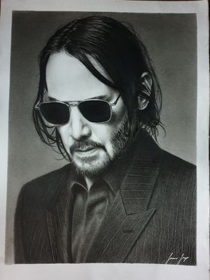 #KeanuReeves #draw #drawing #passion 