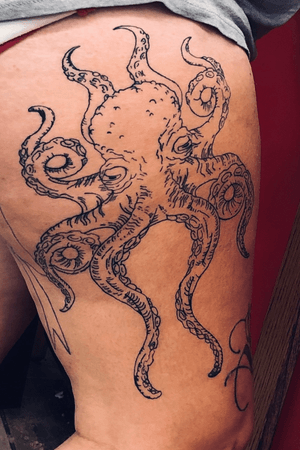 Octopus outline
