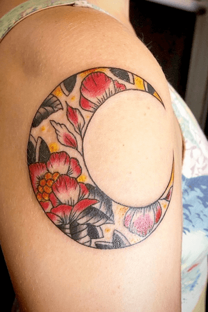 Floral moon