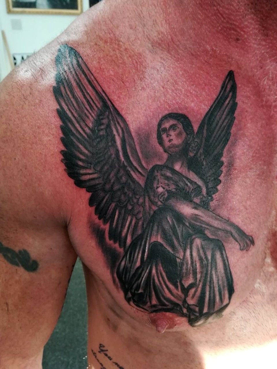 Tattoo uploaded by Eric Gaber  Archangel Gabriel tattoo  Tattoodo