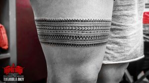 #freehand #samoan #tauvae #thighband