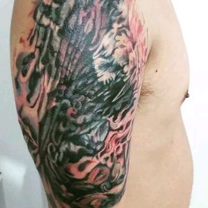 Phoenix finished.( 3 session ) #CoverUpTattoos 