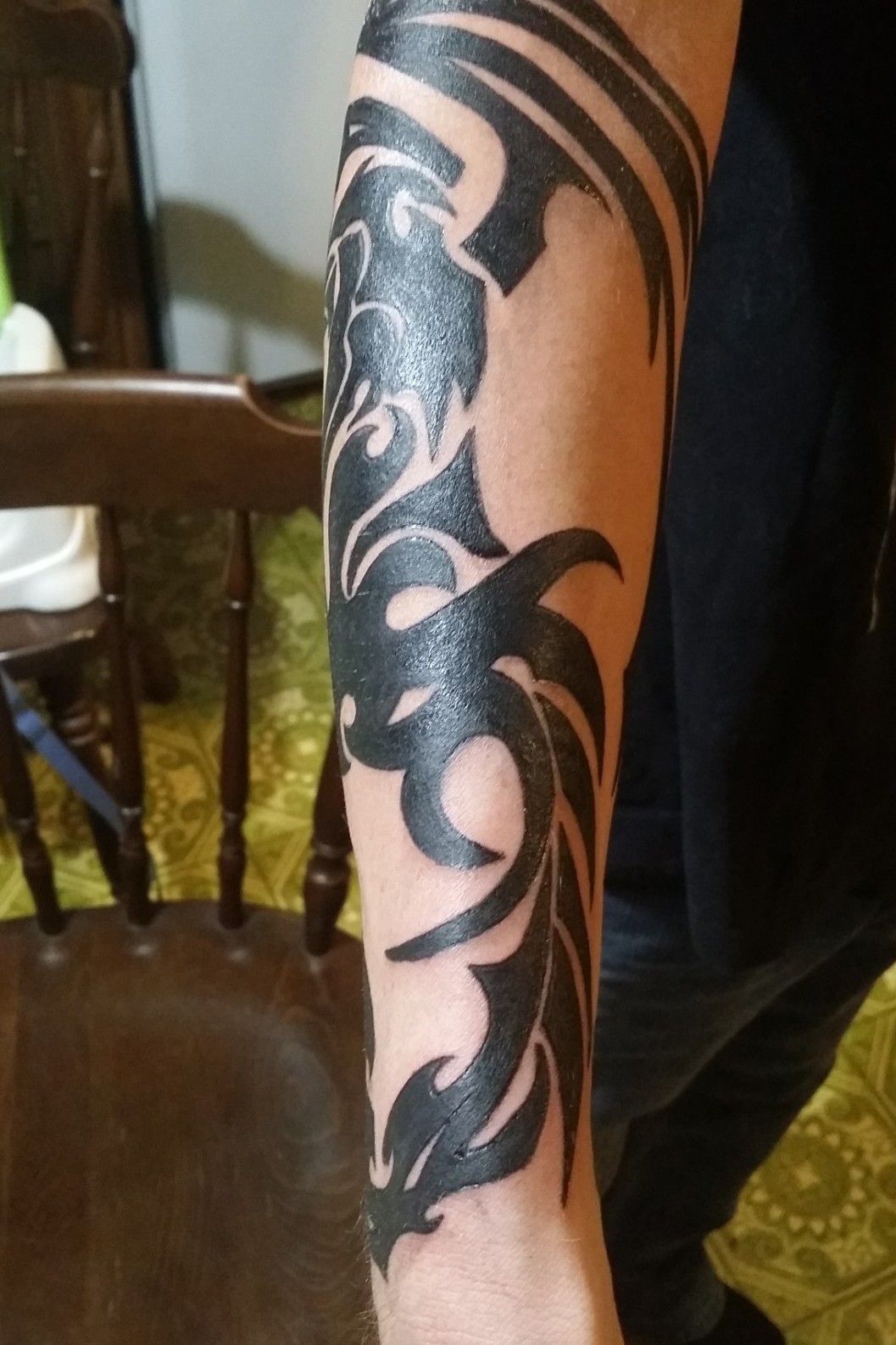 Tattoo uploaded by Ed Skillz • Back side freestyle tattoo • Tattoodo