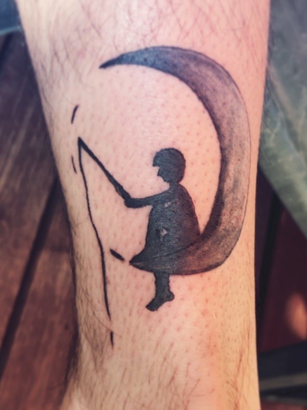 Dreamworks Moon Tattoo