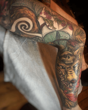 legsleeve' in Illustrative Tattoos • Search in +1.3M Tattoos Now