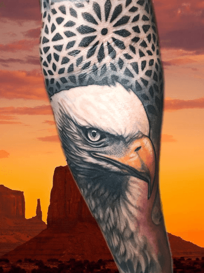#Onlythebesttattooart #tattoo #ink #cristianrodrigueztattoos #blackandgrey #realism #surrealism #dotwork #ornamental #tribal #gemetric #colortattoo #eagletattoo