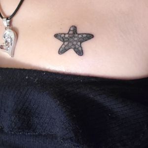 Friend doodled Starfish tattoo 