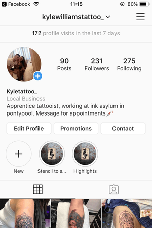 Everyone get at my Instagram profile, follow! 