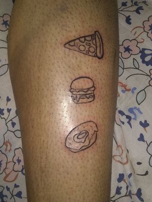 Pizza 🍕 burger 🍔 dona 🍩