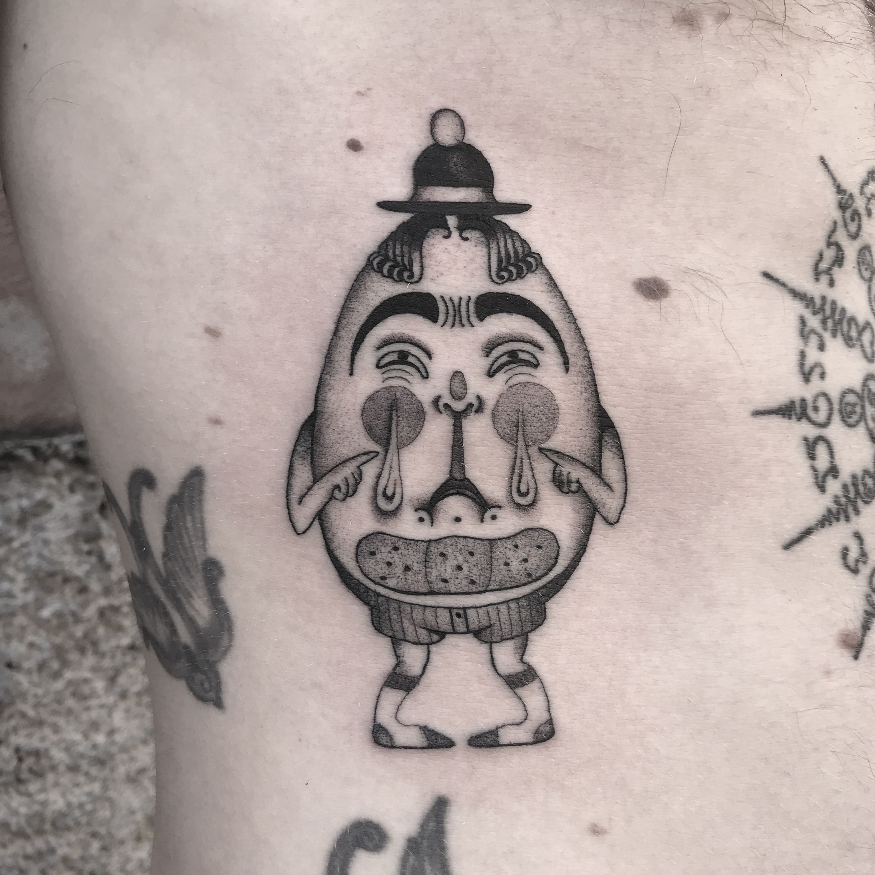 Humpty Dumpty Tattoo based on a Sir  13 Arrows Tattoo  Facebook