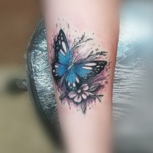 Butterfly tattoo designed and inKed by K#tattoo #ink #tatttoos #worldfamousink #eikondevice #greenmonster #tattooaddictsouthafrica #gunwax #thelightningstation #tam #tattoodo #rrdtattoosupplies #tattooInc #butterflytattoo