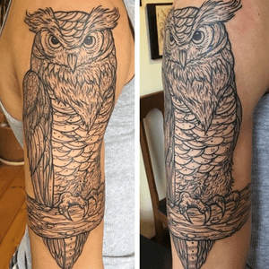 To me an Owl represents almost a perfect Trifecta. They represent Power (they are some of the fiercest predators) as well as Wisdom and Longevity.