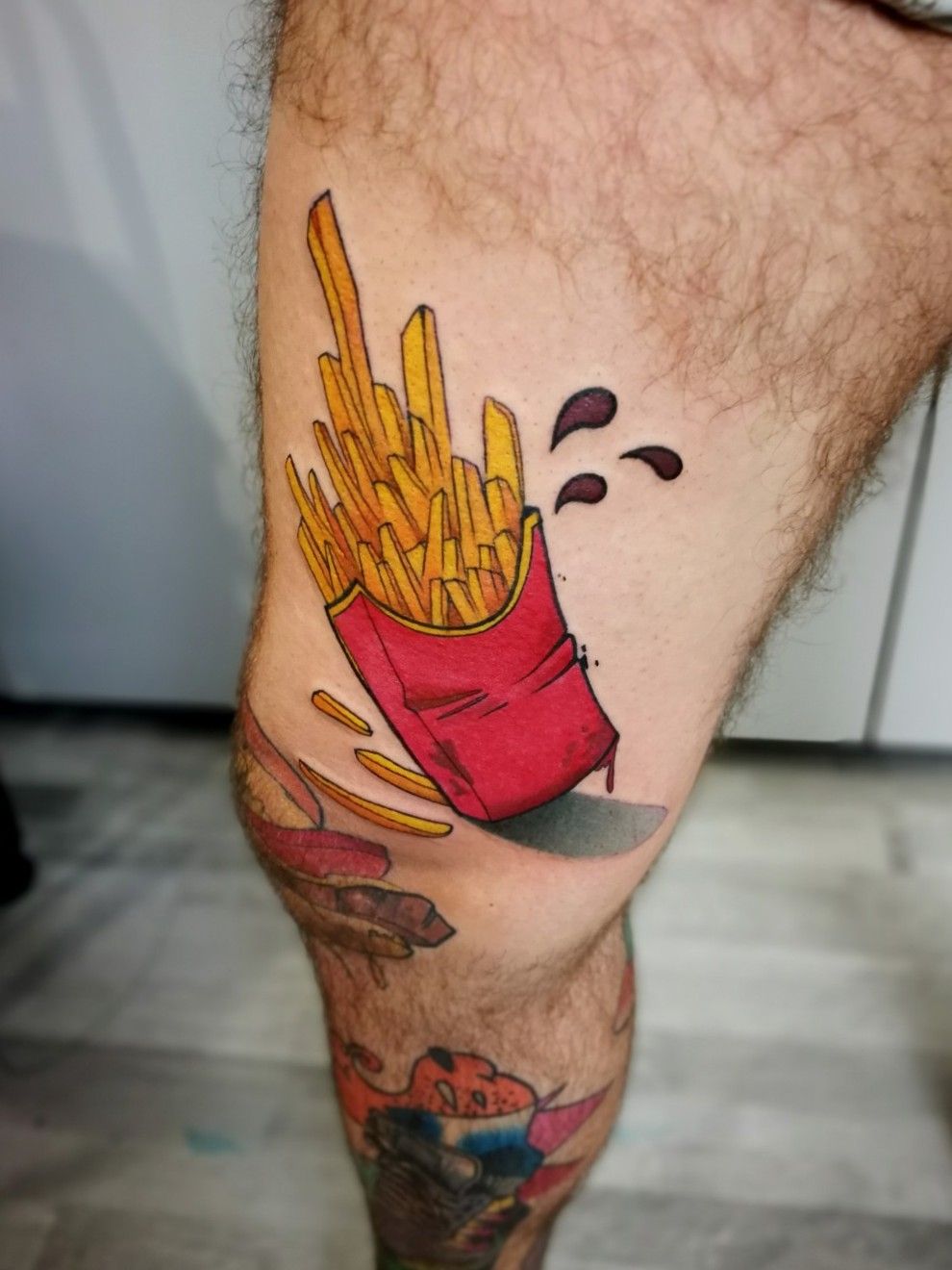 fries in Tattoos  Search in 13M Tattoos Now  Tattoodo