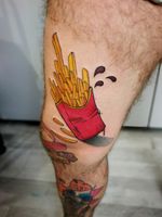 Nice fries! Done by #lovasgabi_tattoo #tattooartist #tattoodo #tattoodoapp #awesometattoo #besttattoo #colortattoo #newschooltattoo 