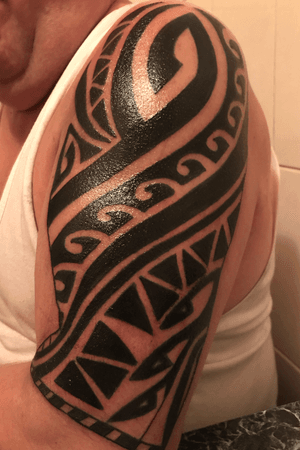 My first tattoo tribal!