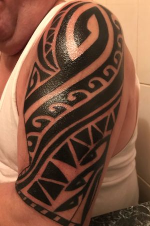 My first tattoo tribal!